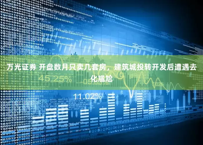 万光证券 开盘数月只卖几套房，建筑城投转开发后遭遇去化尴尬