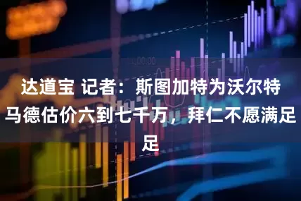 达道宝 记者：斯图加特为沃尔特马德估价六到七千万，拜仁不愿满足